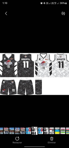 UNIFORME DE ENTRENAMIENTO